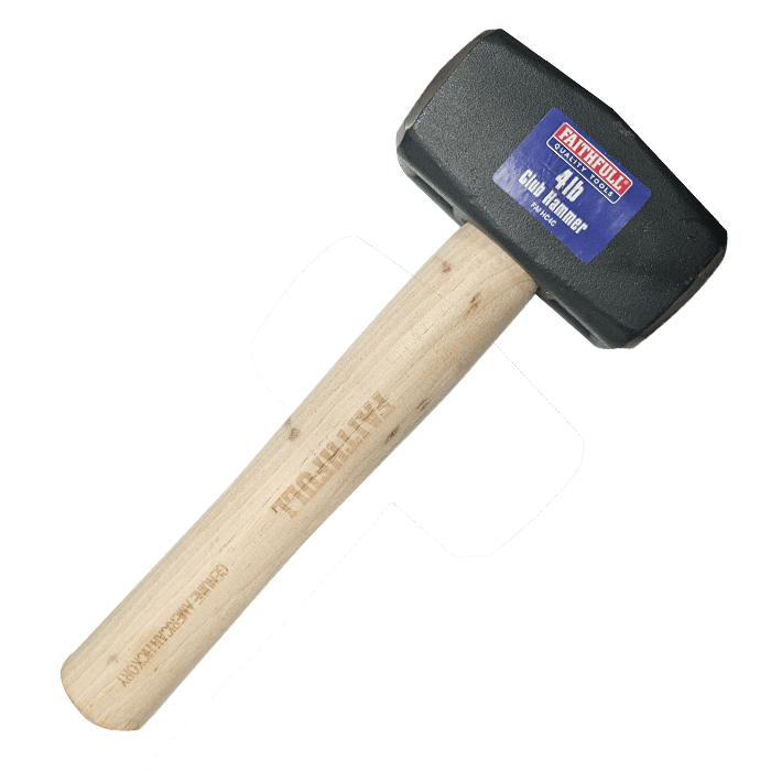 FAITHFUL 4LB Club Hammer with Hickory Shaft  (FAI- HC4C) - Clearance