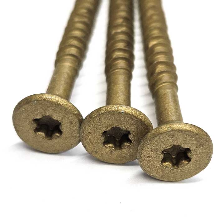 Forgefast torx countersunk timber screws head image from Fusion Fixings