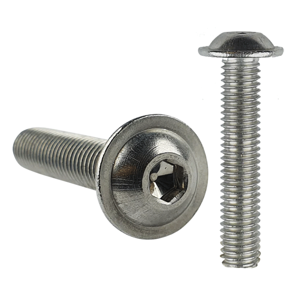 Flanged socket button head screw product image from Fusion Fixings