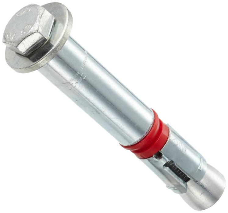 M6 (10mm) x 115mm Heavy Duty Hex Bolt Masonry Anchor BZP - JHD0650