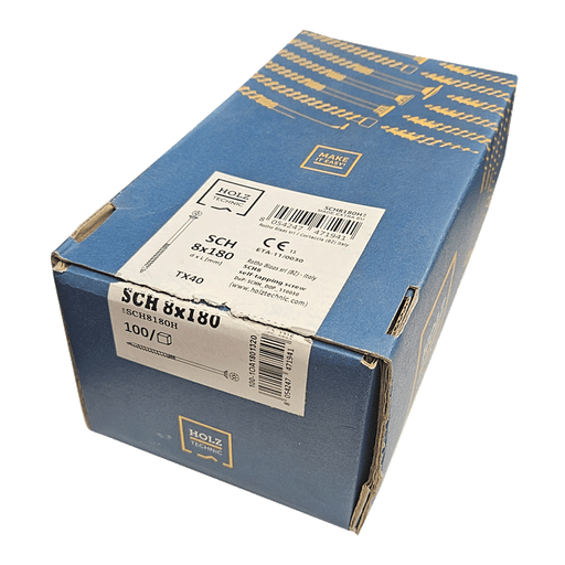 8 x 180mm Torx Countersunk Wood Screw, Box of 100 (SCH8180H) - Clearance