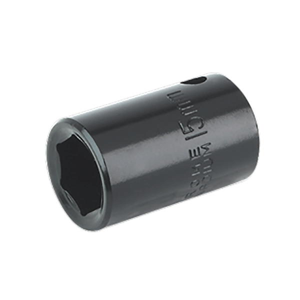 Product image for 15mm Sealey WallDrive Impact Socket, 1/2” Square Drive (IS1215) part of an expanding range from Fusion Fixings