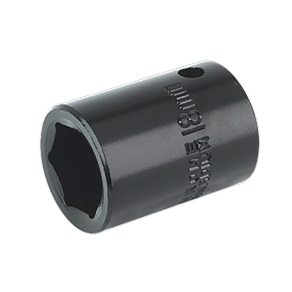 18mm Sealey WallDrive Impact Socket, 1/2” Square Drive, (IS1218) part of a growing range from Fusion Fixings