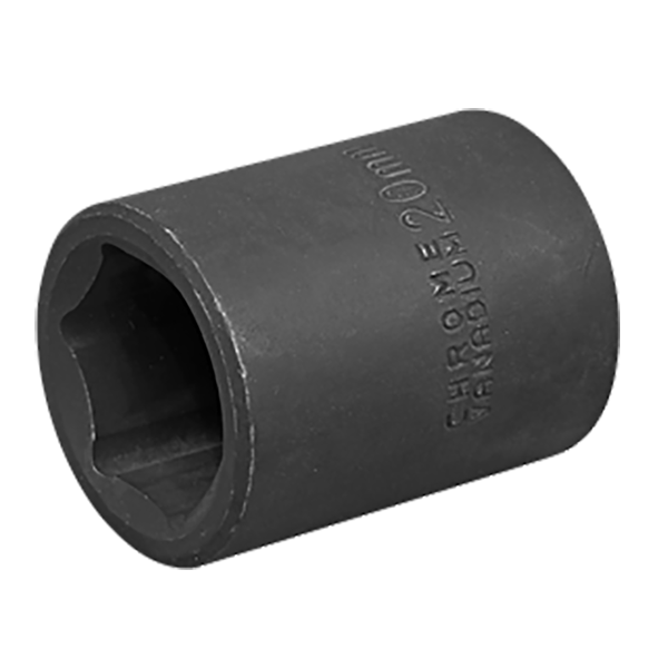 Product image for 20mm Sealey WallDrive Impact Socket, 1/2” Square Drive, (IS1220)