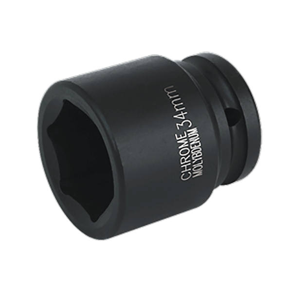 34mm Sealey WallDrive Impact Socket, 3/4” Square Drive, (IS3434) part of an expanding range from Fusion Fixings