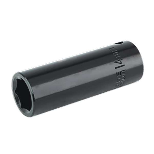14mm Sealey Deep WallDrive Impact Socket Bit, 3/8” Square Drive (IS3814D) part of an expanding range from Fusion Fixings
