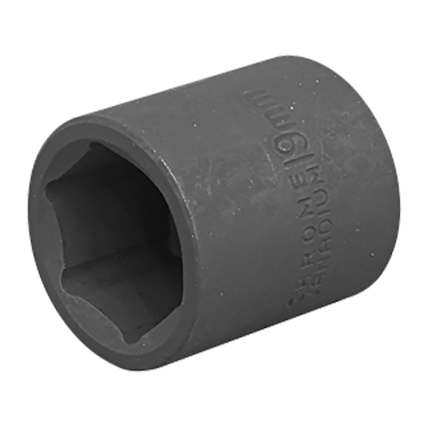 Product image for 19mm Sealey WallDrive Impact Socket, 3/8” Square Drive (IS3819)