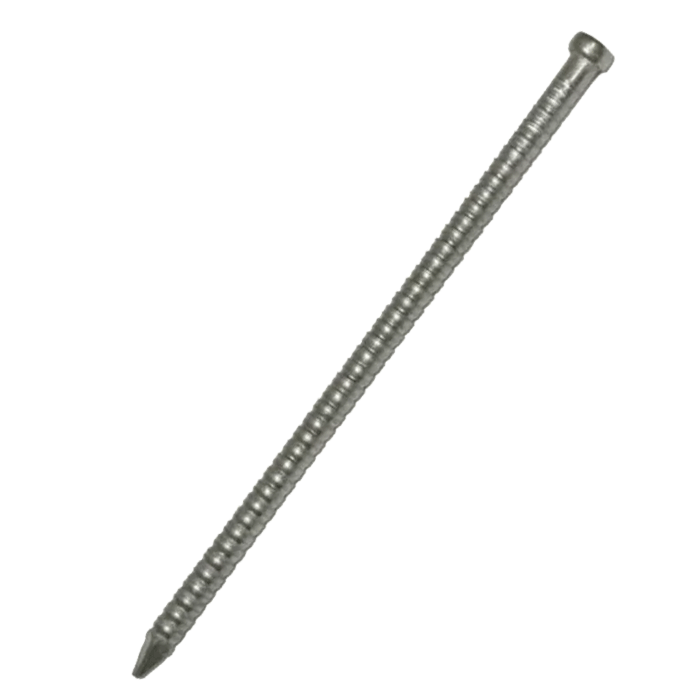 Annular Ringshank Round Lost Head Nails, A2 (304) Stainless Steel, 1 kg Bag