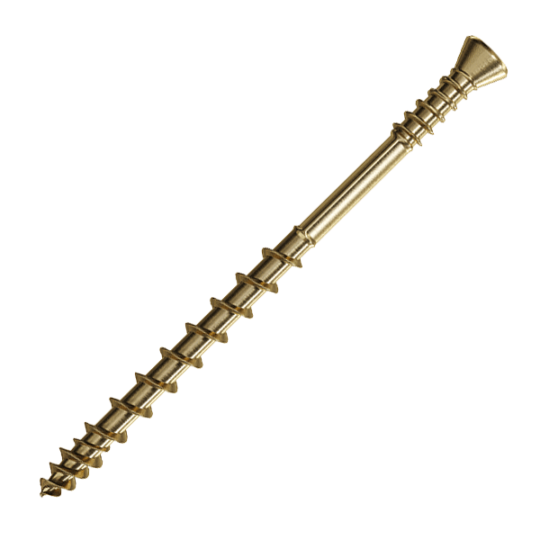 Lost Tite Screws 3.5mm x 49mm, Torx, Zinc & Yellow (Box 100)