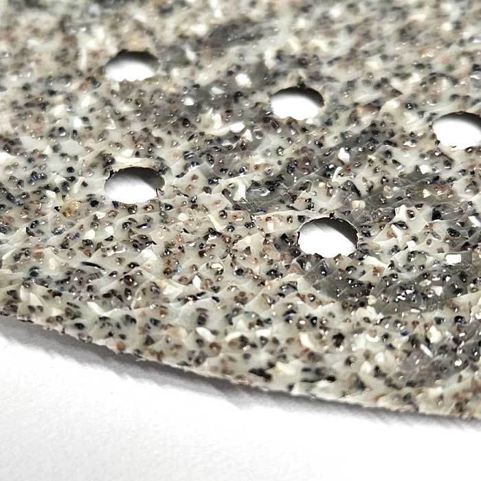 Detail image of the Mirka 150mm Iridium Sanding Discs (121 Holes) 40 Grit - Pack of 100, 246CH05040