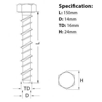 M14 x 30 x AD22mm Rampa Muffe Typ B Stahl verzinkt - Sc, 3,45 M14 x 30 x AD22mm Rampa Muffe Typ B Stahl verzinkt - Sc, 3,45
