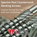 Pozi countersunk decking screws