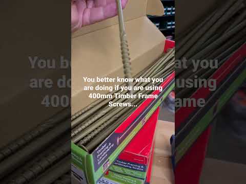 Video showing the Timco 8 x 400mm, In-Dex, Torx, Wafer Head Timber Screws. Part of a larger range of Wafer Head Timber Screws in stock with Fusion Fixings.