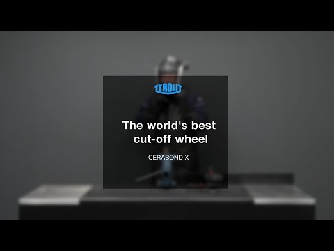 Video of the Tyrolit CERABOND X Cutting Discs, 115 x 1mm, Metal Cutting Discs, 41 CA60Q-BFPX (Tub of 25)