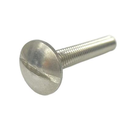 M6 x 25mm Slot Mushroom Hd Roofing Bolt A2 Stainless Bulk Buy