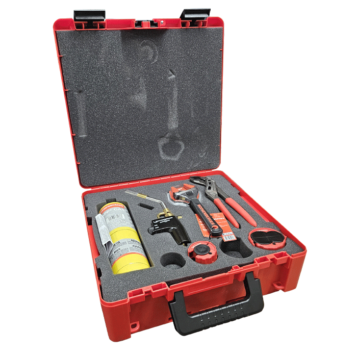 Rothenberger Torch, Pliers &amp; Cutters ROCASE Kit (1000004673) - Clearance