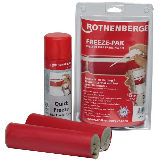 Rothenberger Instant Pipe Freezing Kit
