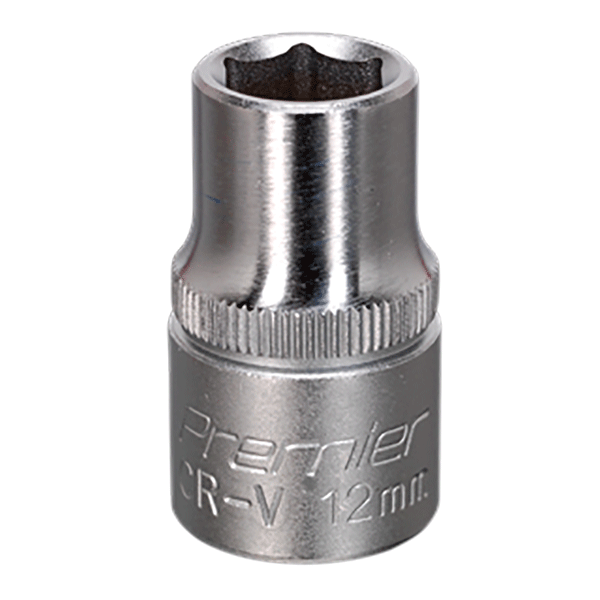 12mm Sealey WallDrive Socket with 1/2” Square Drive, (S1212) part of a growing range from Fusion Fixings