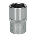 Product photography for 18mm Sealey WallDrive Socket with 1/2” Square Drive, (S1218)