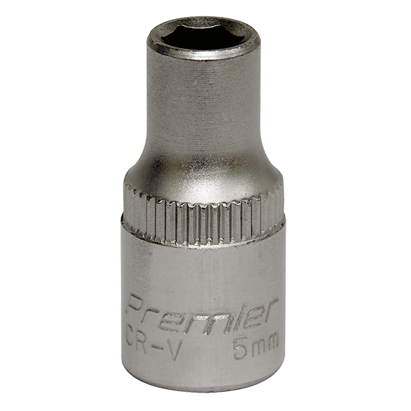 Product image for 5mm Sealey WallDrive Socket with 1/4” Square Drive, (S1405)