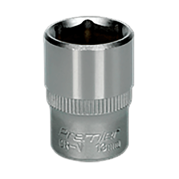 13mm Sealey WallDrive Socket with 1/4” Square Drive, (S1413)