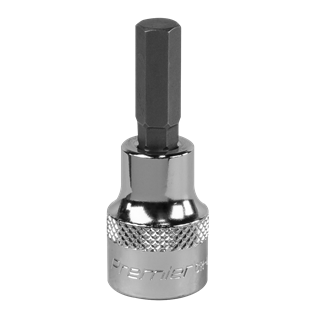 Product image for 7mm Hex Socket Bit with 3/8” Square Drive, Sealey (SBH010)