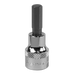 Product image for 7mm Hex Socket Bit with 3/8” Square Drive, Sealey (SBH010)