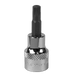Product image for M6 Spline Socket Bit with 3/8” Square Drive, Sealey (SBS004) part of a growing range from Fusion Fixings