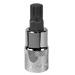 M12 Spline Socket Bit with 1/2” Square Drive, Sealey (SBS016) part of a growing range from Fusion Fixings