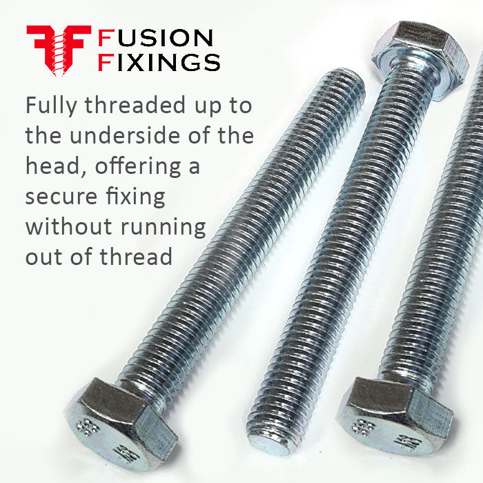 5 Point Pattern Screw Competitive prices M5 x 40mm Hex Set Screw, BZP 8.8 steel, DIN 933