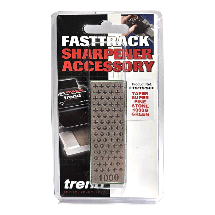 Trend Fast Track Finishing Taper Stone 1000 Grit Super Fine Green (FTS/TS/SFF) - Clearance