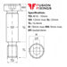 Info panel for M10 (12mm) x 25mm Socket Cap Shoulder Screws, Self-Colour, Grade 12.9, ISO 7379