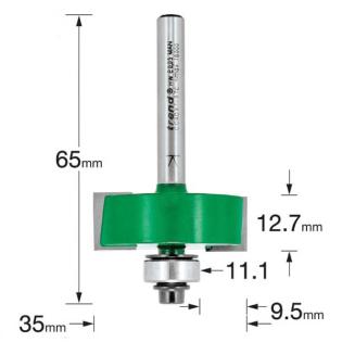 Trend Self Guided Rebater, 35mm x 12.7mm, C040X1/4TC
