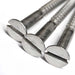 Info image for the slotted Countersunk Wood Screw, A2 Stainless Steel, DIN 97 from Fusion Fixings.