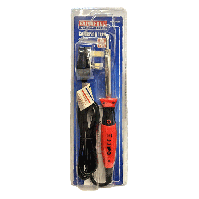 FAITHFUL 40W Soldering Iron (FPP SI40W) – Clearance