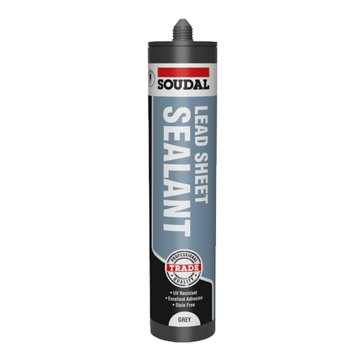 Soudal Trade Lead Sheet Sealant, Grey 290ml (116726)