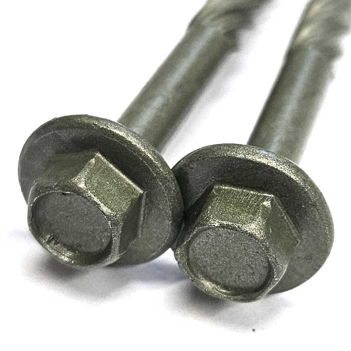Spectre hex flanged head timber screws, head image from Fusion Fixings
