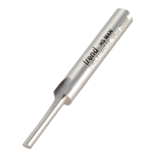 4.8 x 19mm Cut Trend HSS Pocket Cutter (2/40LX1/4HSS) - Clearance
