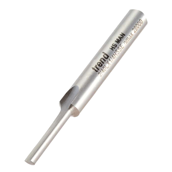 4.8 x 19mm Cut Trend HSS Pocket Cutter (2/40LX1/4HSS) - Clearance