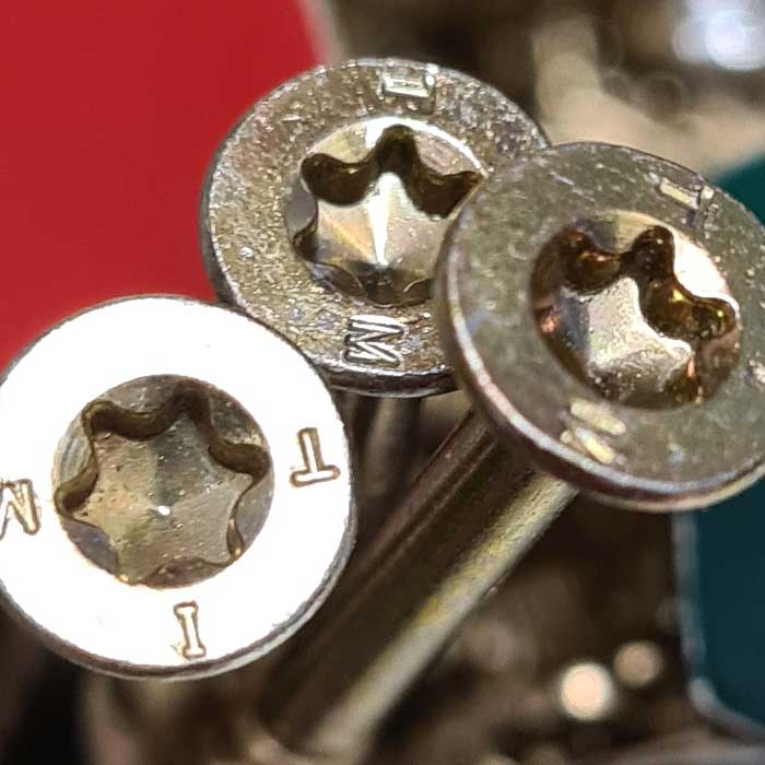 6 x 90mm Timco C2 Clamp-Fix Wood Screws, Torx (TX30) Countersunk, ZY - Box of 100 (60090C2C)