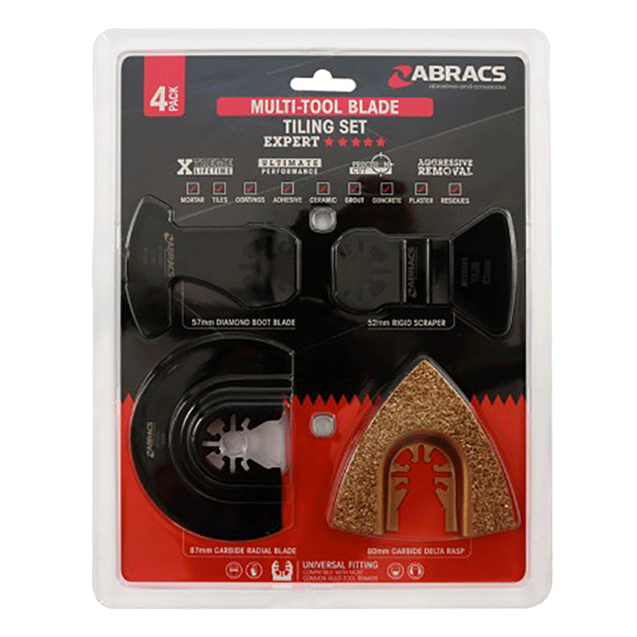 ABRACS 4 Piece Multi-Tool Tilling Set (MTTSET4) - Clearance