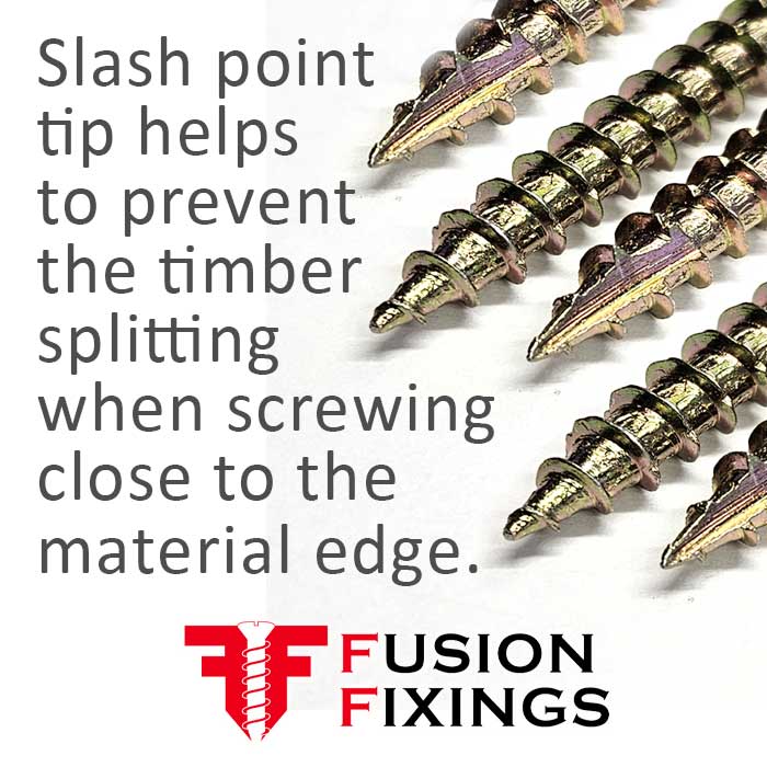 Information image for the Timco Pozi Velocity Wood Screws, Countersunk.