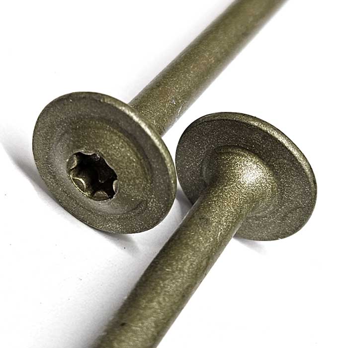 Detail image for the wafer head timber screw from Fusion Fixings