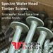 Wafer head timber screws information image from Fusion Fixings.