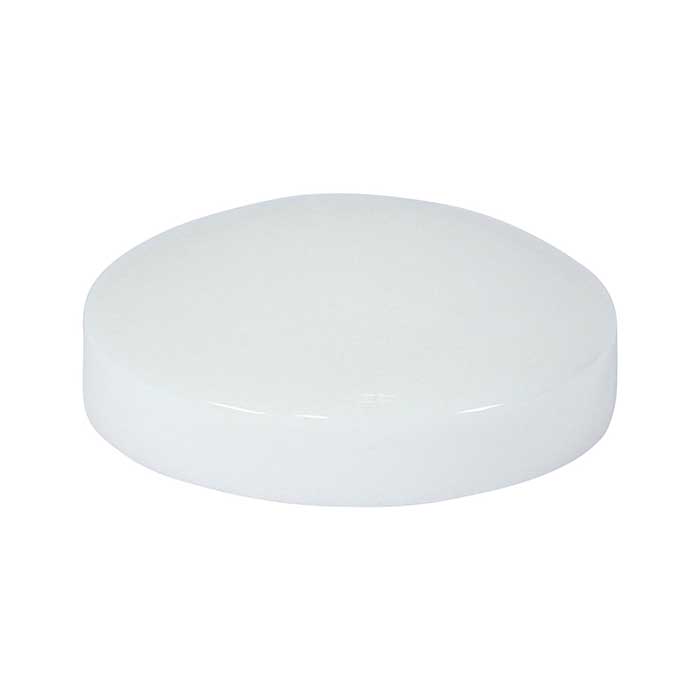 Two Piece Screw Caps, White, for Screw Size 3.5mm - 4.2mm (No.6 - No.8) - Pack of 100