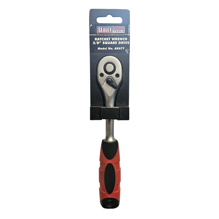 Sealey Ratchet Wrench 3/8 Inch Square Drive (AK677) - Clearance