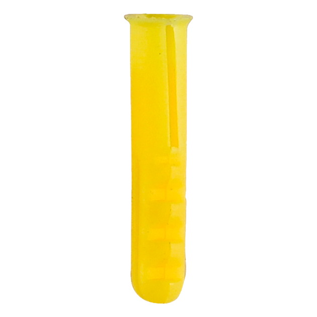 TIMCo YPLUG Yellow Plastic Plugs 6mm x 25mm 100pc