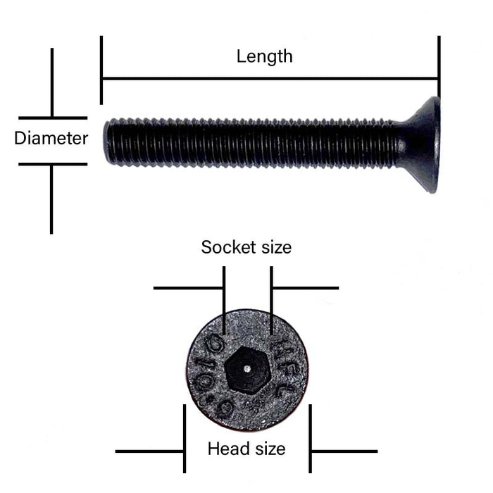 M4 x 4mm Socket Button Screw Self Colour Gr. 10.9 ISO 7380